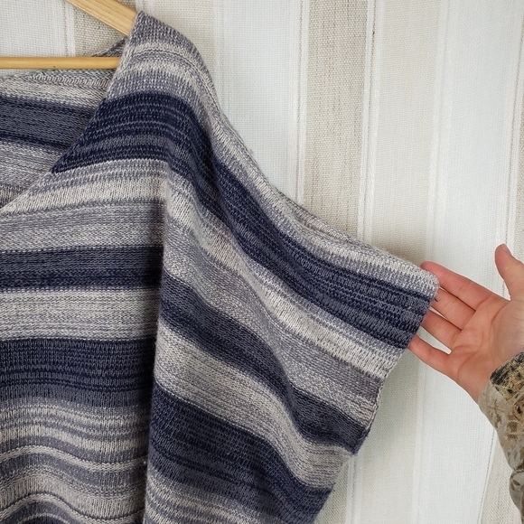 Soft Joie Olynn Blouse Poncho in Nocturne Multi Wool Blend‎ Size XXS/S - Picture 7 of 13